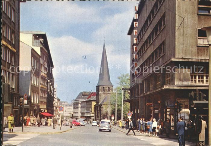 Essen Ruhr Kettwiger Strasse Kirche