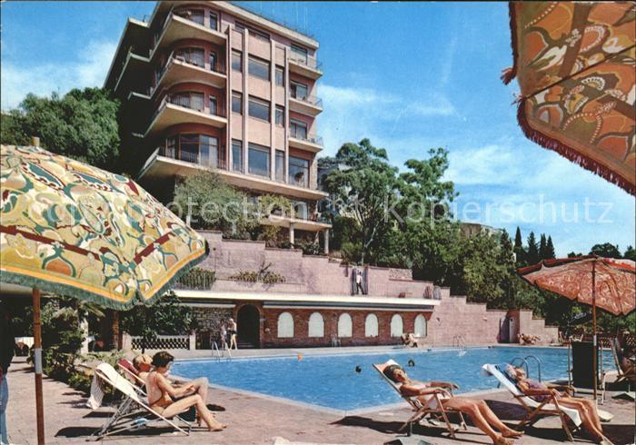 Taormina Sizilien Schwimmbad Jolly Diodoro Hotel