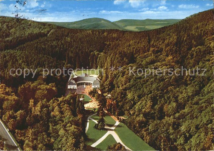 Bad Wildungen Kurbad Fliegeraufnahme