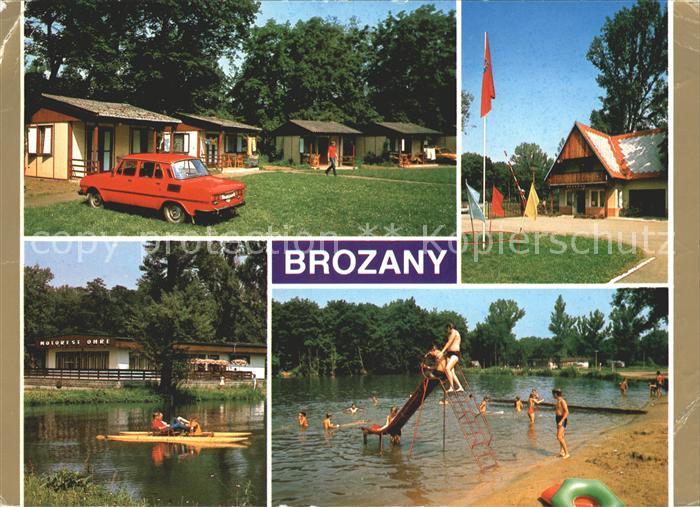 Brozany Autokempem na rece Ohri Camping Badestrand Ferienhaus