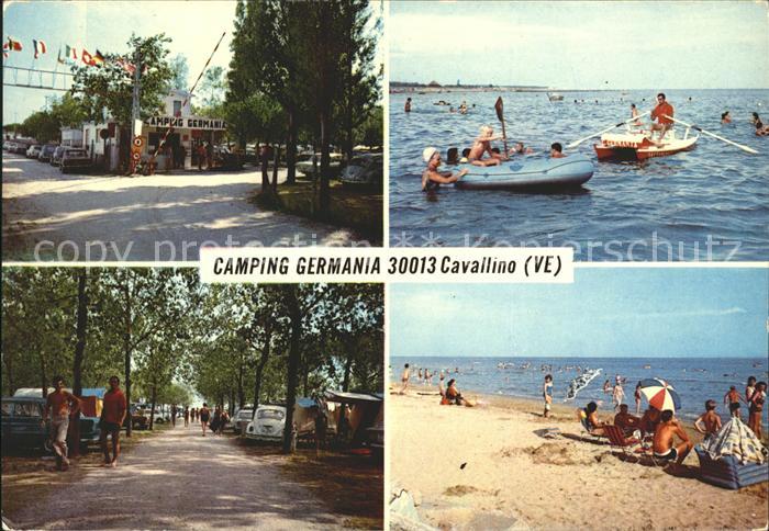 Cavallino Venezia Camping Germania Strand Schlauchboot