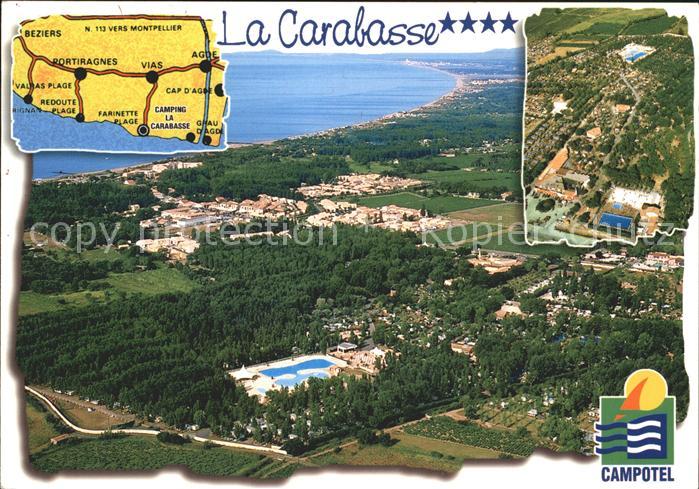 Vias Campotel La Carabasse vue aerienne