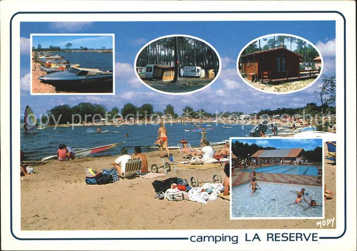 Parentis-en-Born Camping La Reserve Strand Schwimmbad Fe