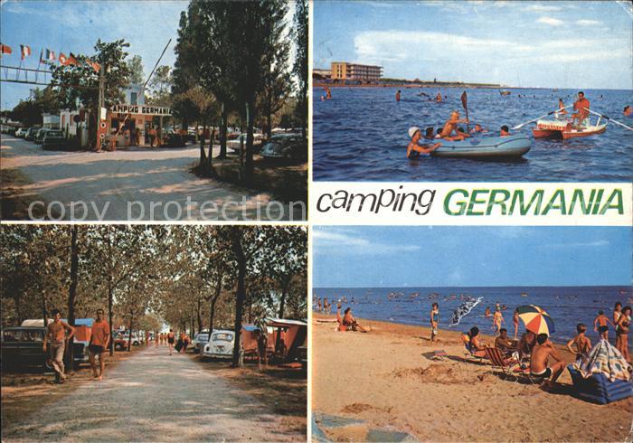 Cavallino Venezia Camping Germania Strand Schlauchboot