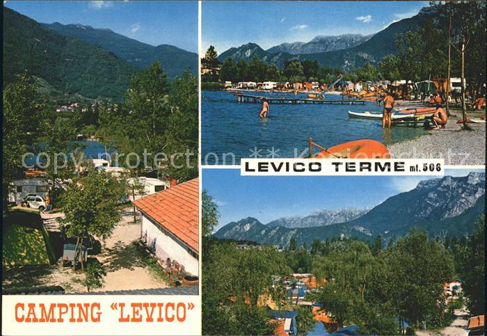 Levico Terme Camping Spiaggia Bar Market Alpen