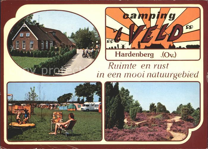 Hardenberg Niederlande Camping t Veld Natuurgebied Heidelandschaft