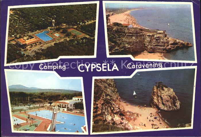 Playa de Pals Camping Caravaning Cypsela Strand Kueste Swimming Pool