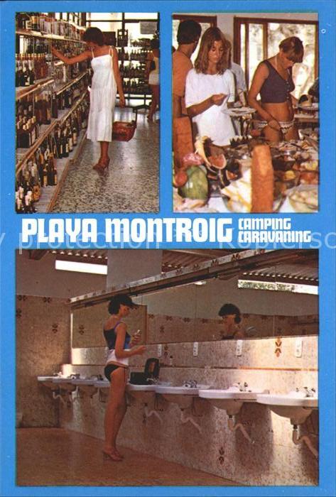 Playa Montroig Camping Caravaning Restaurant Laden Waschraum