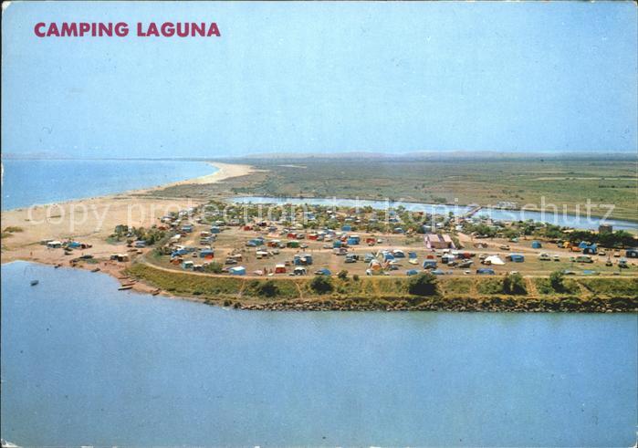 Castello de Ampurias Camping Laguna Fliegeraufnahme