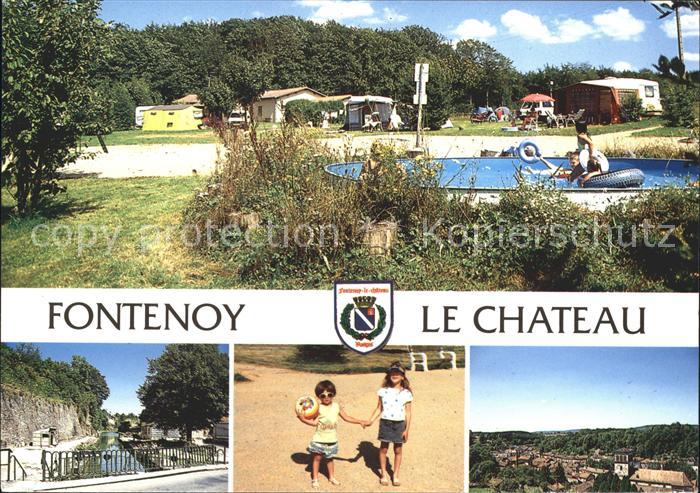 Fontenoy-le-Chateau Camping Fontenoy Swimming Pool Kinder