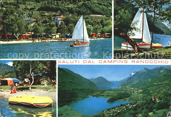 Piano Porlezza Camping Ranocchio Segeln Alpenpanorama