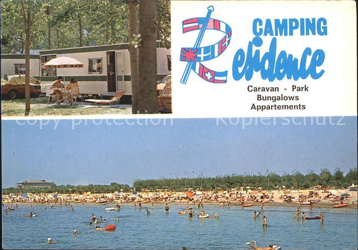 Cavallino Venezia Camping Residence Bungalow Park Strand