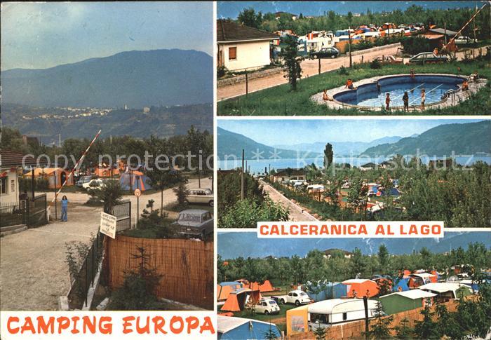 Calceranica al Lago Camping Europa Swimming Pool Alpenblick