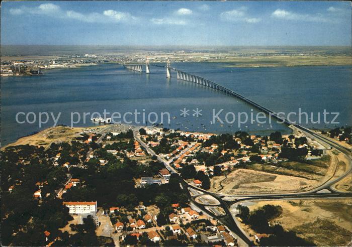 Saint-Nazaire Loire-Atlantique Pont St Nazaire vue aerienne