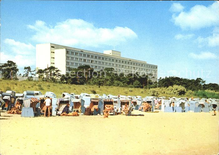 Zinnowitz Ostseebad Usedom FDGB Feriendienst IG Wismut Ferienheim Roter Oktober