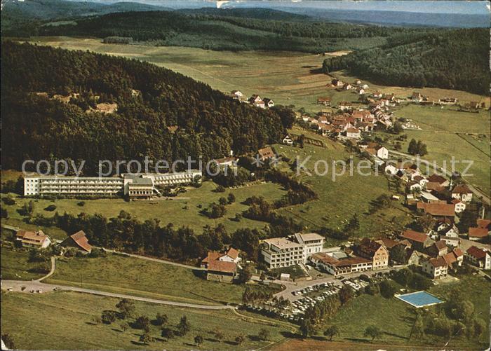 Gras-Ellenbach Kneippkurort Luftkurort Odenwald Fliegeraufnahme