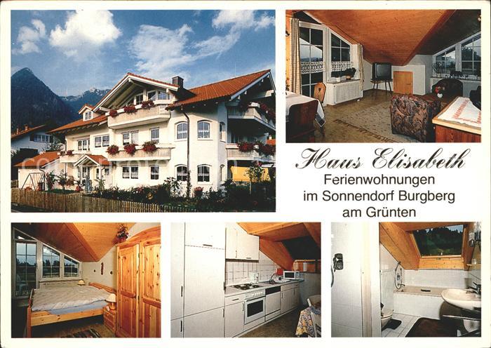 Burgberg Allgaeu Haus Elisabeth Ferienwohnungen