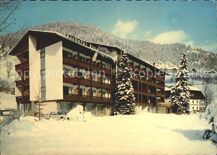 Bad Kleinkirchheim Kaernten Kurhotel Ronacher im Winter