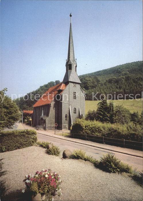 Sieber Herzberg am Harz Osterode Niedersachsen Evangelische Kirche Luftkurort