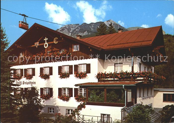 Oberstdorf Christliches Freizeitheim Bibelheim Bergbahn
