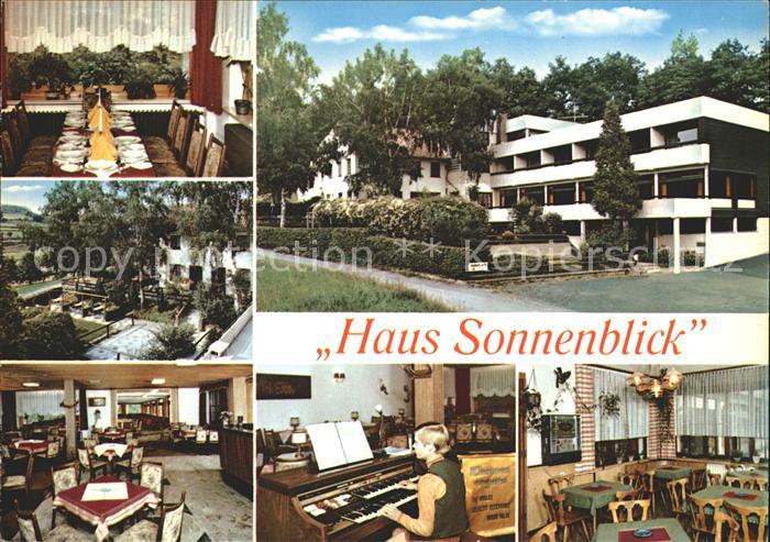 Weiterode Haus Sonnenblick Restaurant Musikzimmer