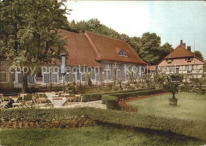 Wernigerode Harz Konsum Grossgaststaette Storchmuehle Gartenterrasse