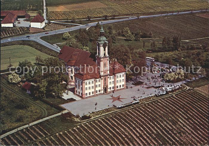 Birnau Barock Kloster Baumeister Peter Thumb Bildhauer Feuchtmayer Fliegeraufnah