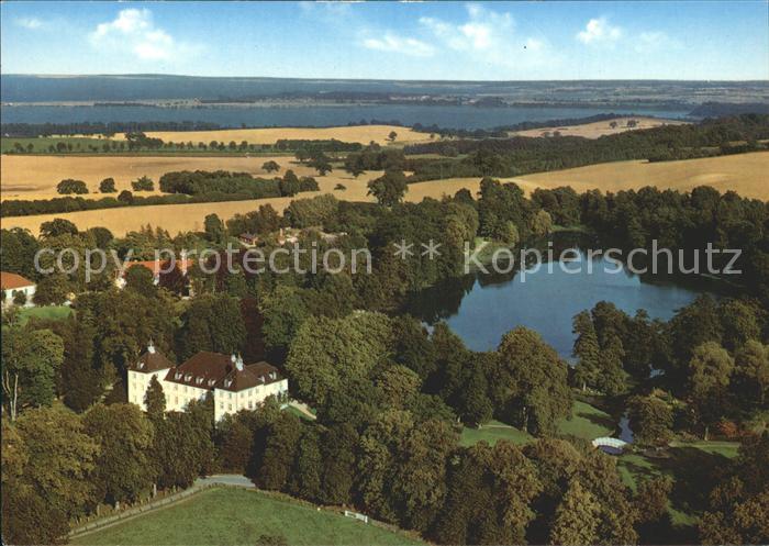 Panker Schloss See Fliegeraufnahme