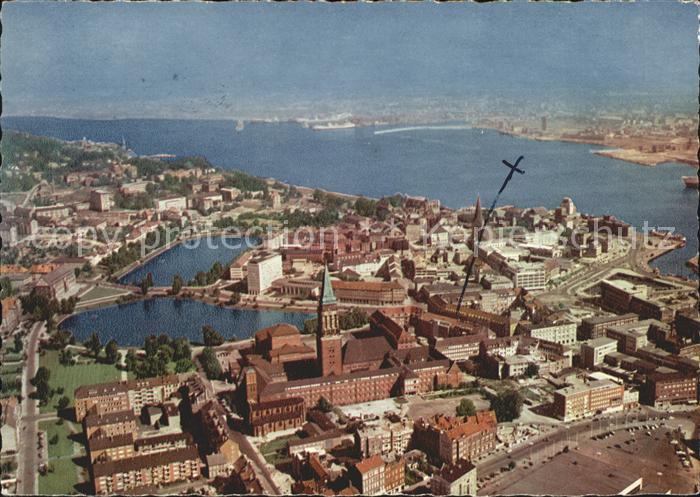 KIEL CITY Fliegeraufnahme Landeshauptstadt