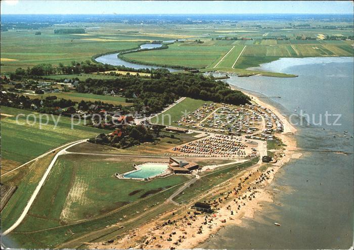 Dangast Nordseebad Nordseebad Fliegeraufnahme