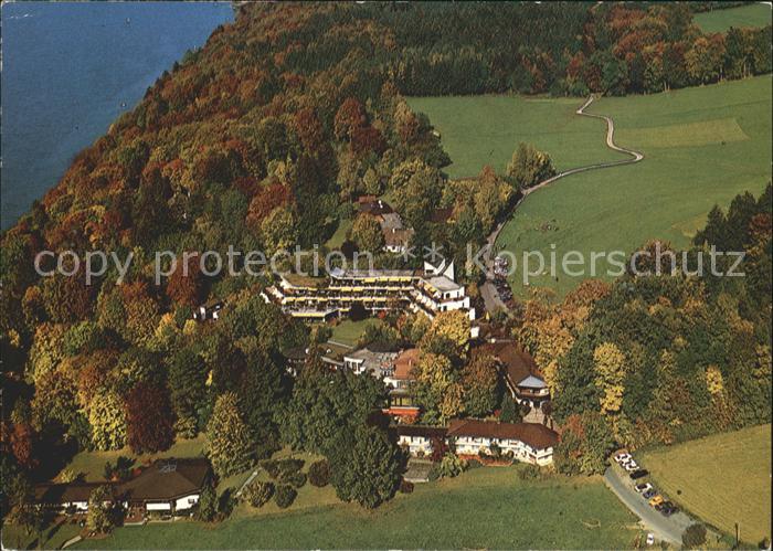 Ambach Muensing Wiedemann Kurhotel Sanatorium am Starnberger See Fliegeraufnahme