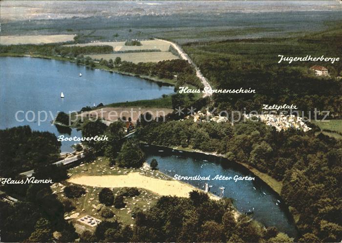 Haltern See Jugendherberge Zeltplatz Strandbad Bootsverleih Ferienhaus Fiegerauf