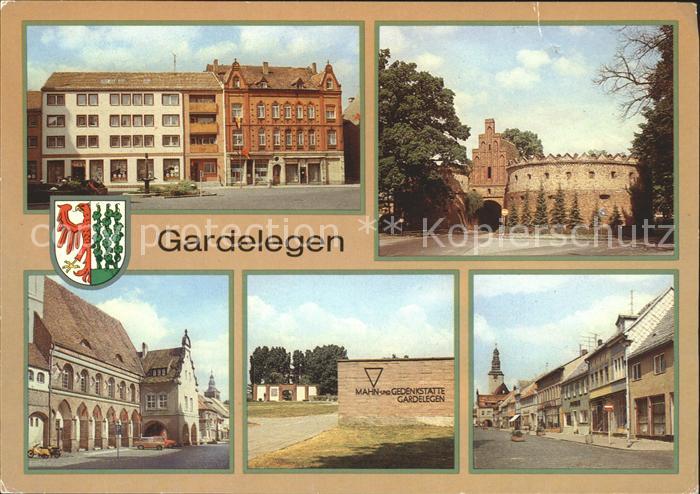 Gardelegen Markt Salzwedeler Tor Rathaus Mahnstaette Gedenkstaette Erhnst Thaelm