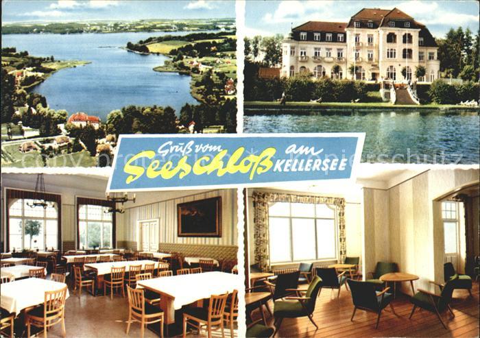 Kellersee Seeschloss am Kellersee Restaurant Seenplatte Holsteinische Schweiz