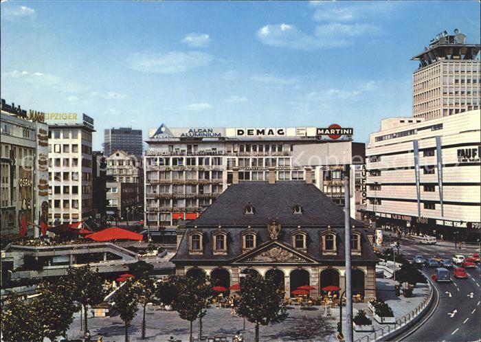 Frankfurt Main Hauptwache und Cafe Kranzler