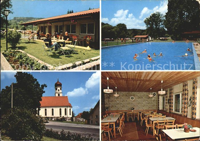 Aitrach Familien Feriencampingplatz Iller Kirche Schwimmbad