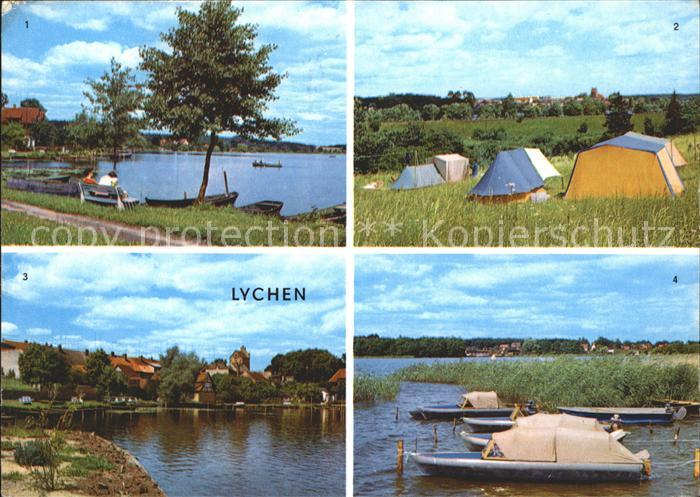 Lychen Oberpfuhlsee Zeltplatz Malerwinkel Grosser Lychensee