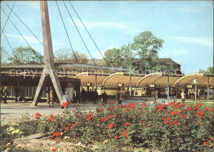 Karl-Marx-Stadt CHEMNITZ Omnibusbahnhof