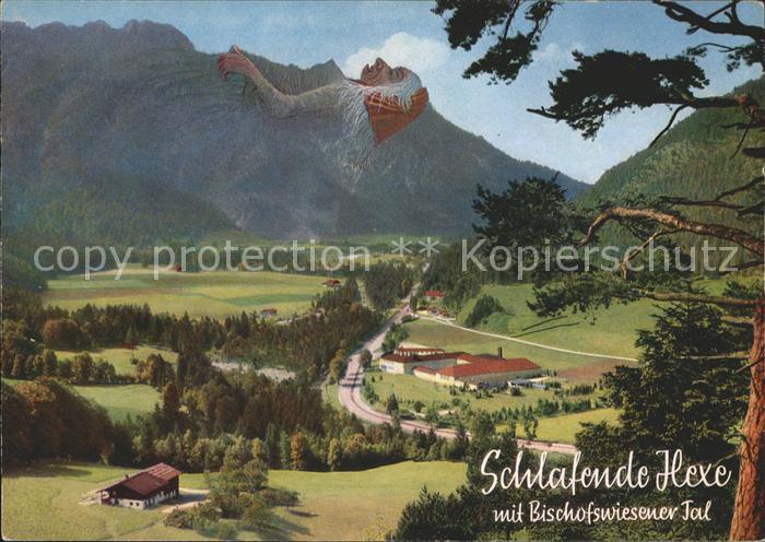 Bad Reichenhall Schlafende Hexe Bischofswiesener Tal Lattengebirge