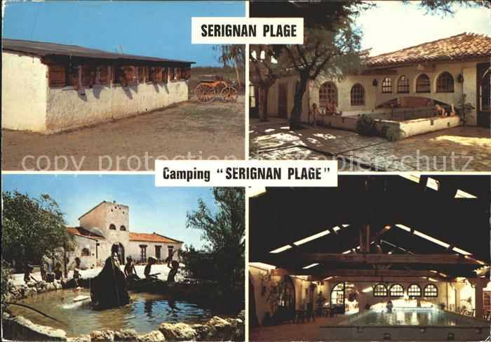 Serignan Plage Camping Brunnen Schwimmbad