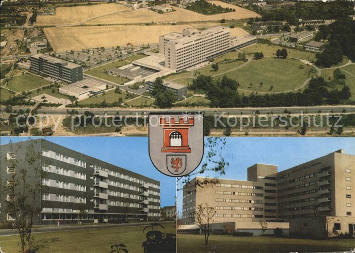 Porz Koeln Krankenhaus Fliegeraufnahme Wappen
