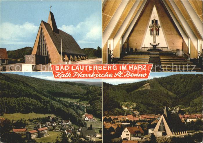 Bad Lauterberg Panorama Katholische Pfarrkirche St Benno