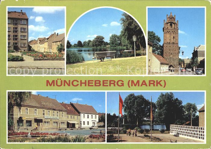 Muencheberg Ernst Thaelmann Strasse Pulverturm Hotel