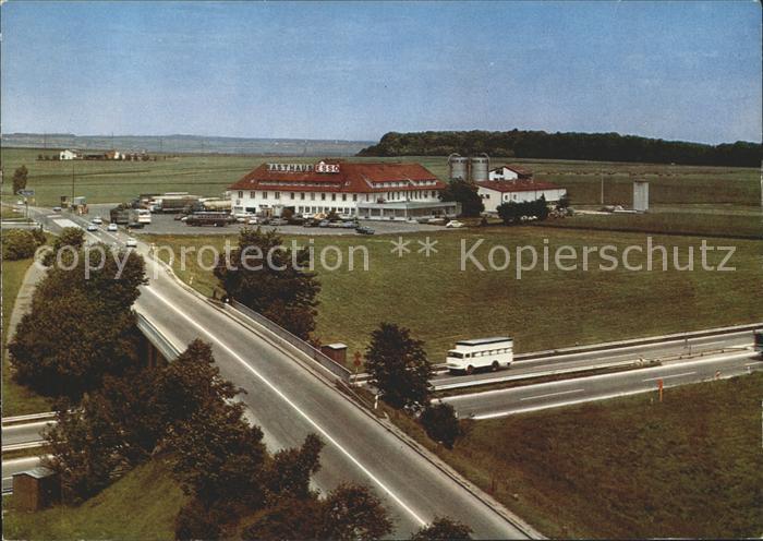 Seligweiler Autobahn Rasthaus Luftaufnahme