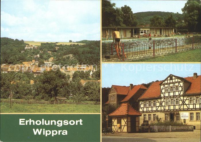 Wippra uebersicht Freibad HO Gaststaette Schieferhaus