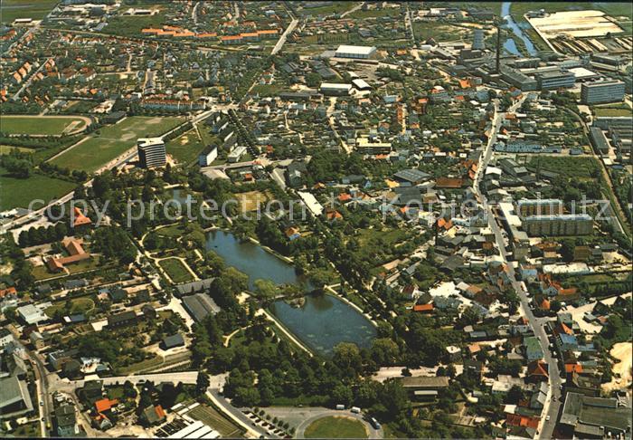 Uetersen Luftaufnahme Rosenstadt