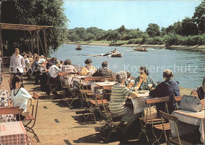 Potsdam HOG Freundschaftsinsel Gaststaette Terrasse