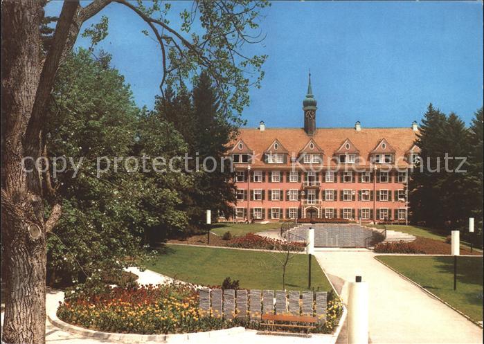 Bad Duerrheim Kurklinik Sonnenbuehl hoechstgelegenes Solbad Europas
