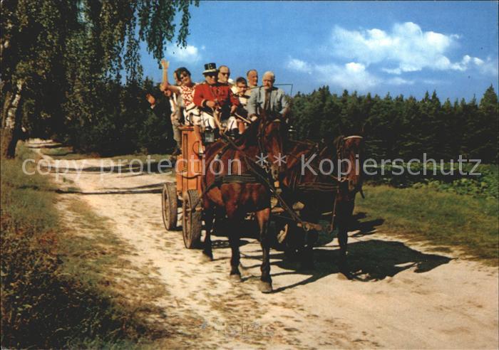 Undeloh Postkutsche Lueneburger Heide