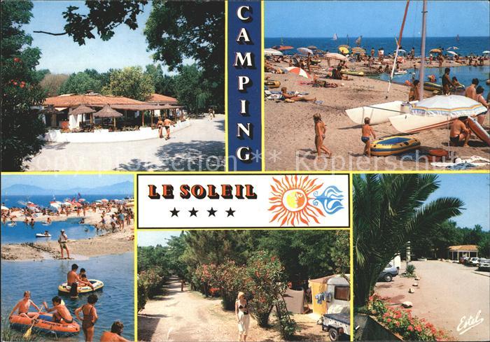 Argeles-sur-Mer Camping Le Soleil Restaurant Park Stran